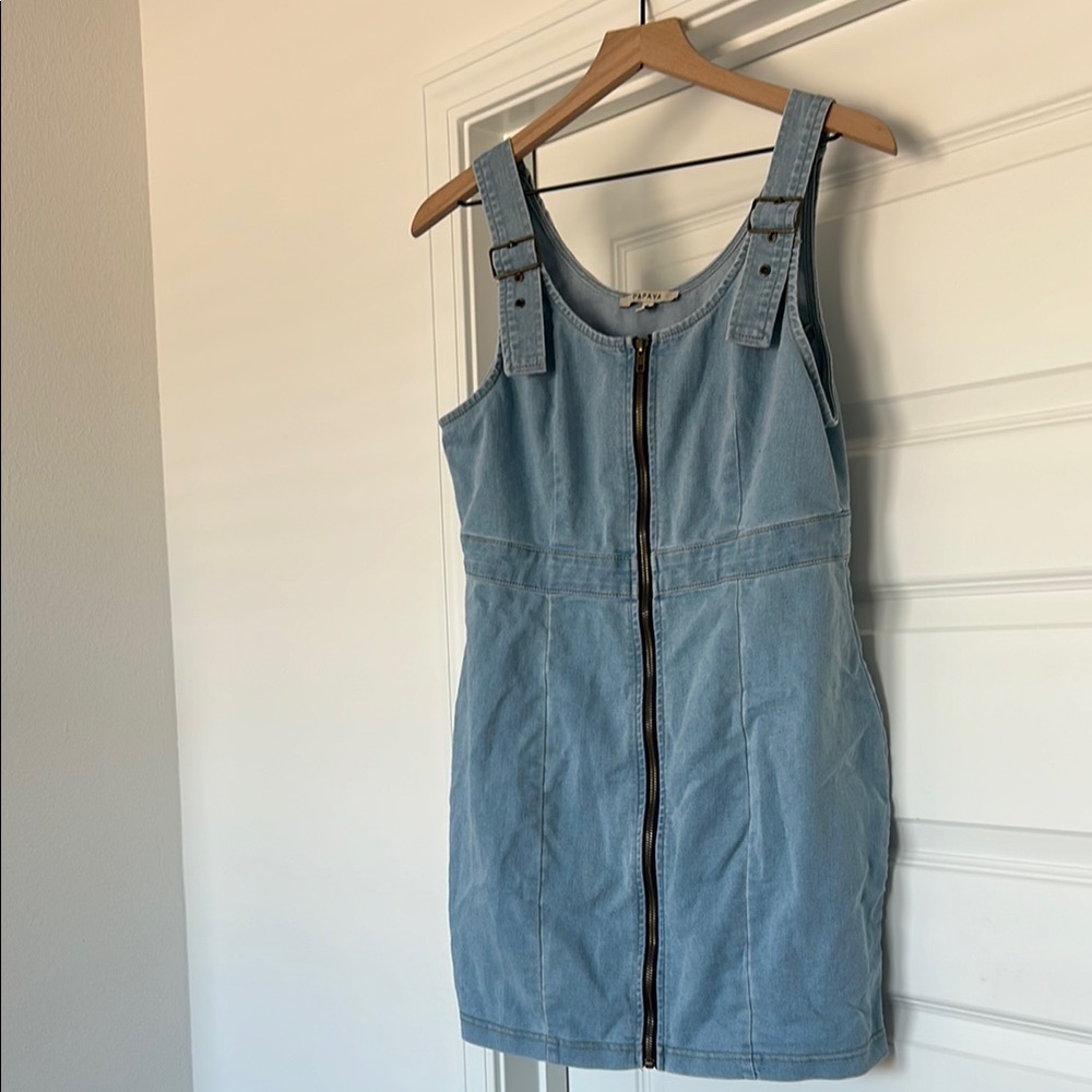Denim Sleeveless Dress